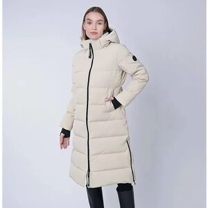 The Recycled Planet Women's Lungo Water Resistant Feather & Down Fill Puffer